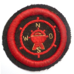 Soviet Navy Navigation Specialist Cloth Trade Sleeve Badge