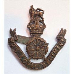 The Loyal Regiment Officers Bronze Cap Badge