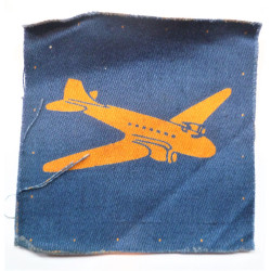 WWII Air Dispatch Units RASC Cloth Formation Sign