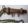 Mid Victorian West Yorkshire Rifles Volunteers Chain & Whistle
