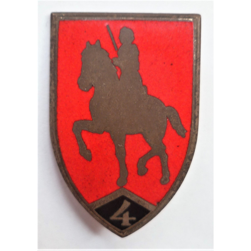 4th Cavalry Regiment Badge France Jeanne D'Arc