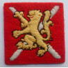 West Scotland District Cloth Formation Sign Badge