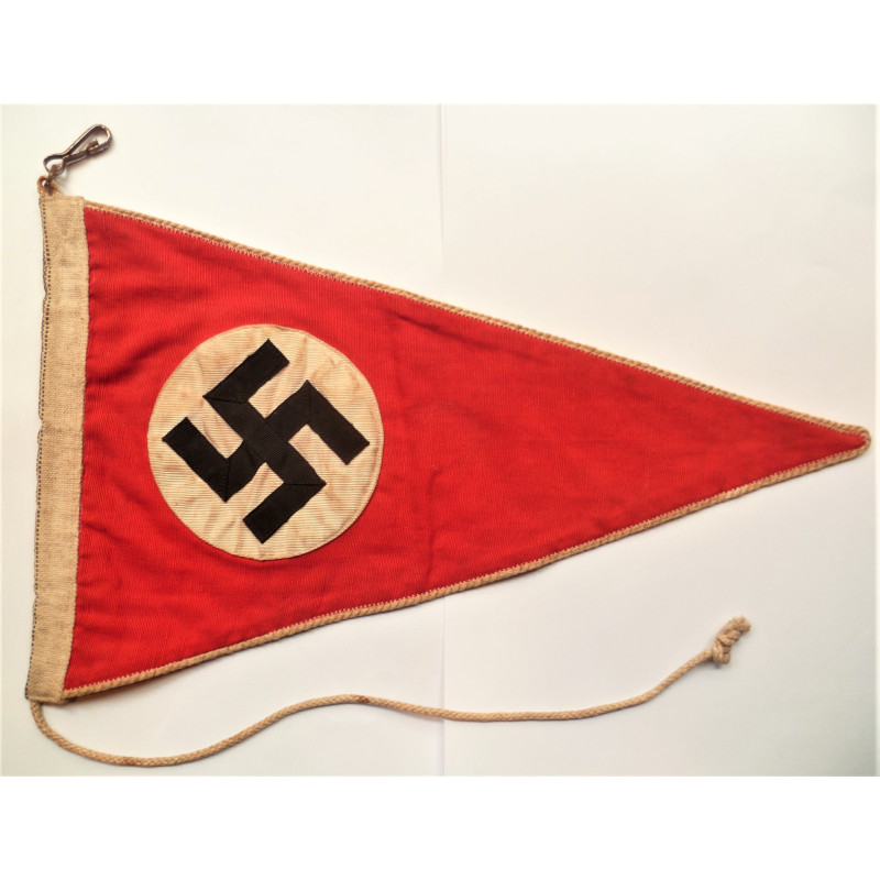 WW2 German NSDAP Car Pennant Third Reich flag