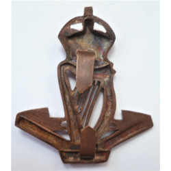 WW1 The Royal Irish Regiment Officers Bronze Cap Badge