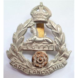 WW2 East Lancashire Cap Badge British Army