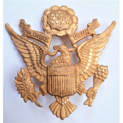 WW2 United States Army Air Force Officers Hat Badge