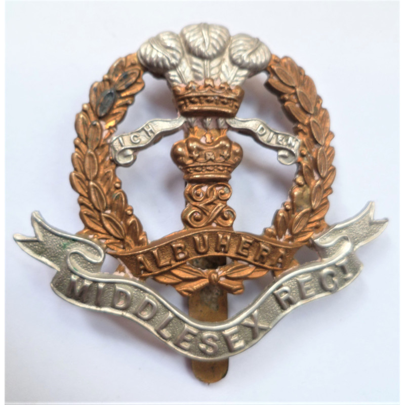 WW1 Middlesex Regiment Cap Badge