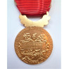 French Medal Of Honour For Social Security With Palms and Rosette
