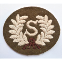 British Army S Surveyor Royal Artillery Trade Badge