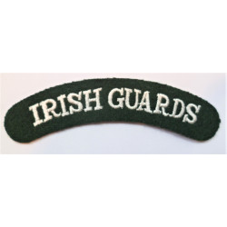 Irish Guards Cloth Shoulder Title