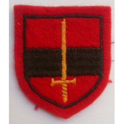 Territorial Army Troops Printed Embroidered Sign Badge British