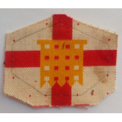 Home Counties Brigade Cloth Formation Sign British Army