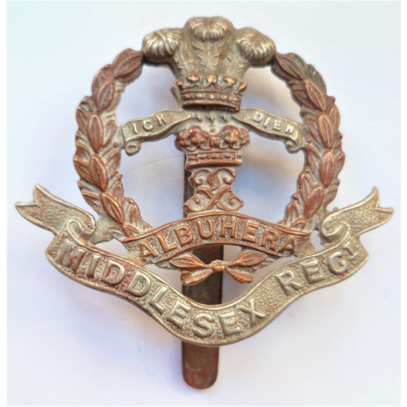 WW2 Middlesex Regiment Cap Badge