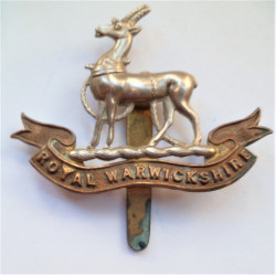 WW2 Royal Warwickshire Regiment Cap Badge British Army