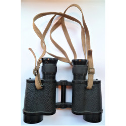 WW2 British Army No2 MKII Binoculars With Webbing Case