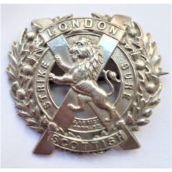 London Scottish Cap/Glengarry Badge
