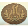 WW2 Mortarman M Cloth Trade Badge British Army