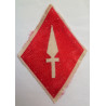 British Army 1st Corps Cloth Formation Sign