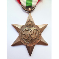 WWII British The Italy Star Medal