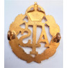 WW2 ATS Officers Gilt Cap Badge