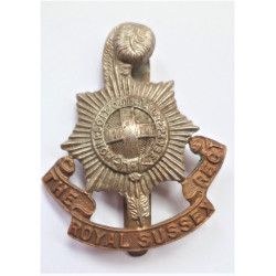 WW2 The Royal Sussex Regiment Cap Badge