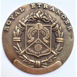 1st Foreign Cavalry Regiment Bronze Medallion