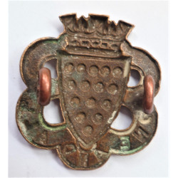 Duke Of Cornwall's Light Infantry Collar Badge British Army