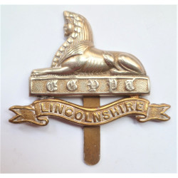 WW2 Lincolnshire Regiment Cap Badge British