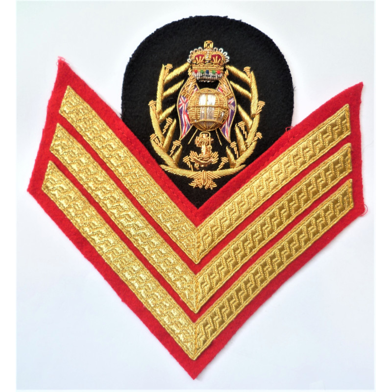 Royal Marines Colour Sergeant Rank Insignia