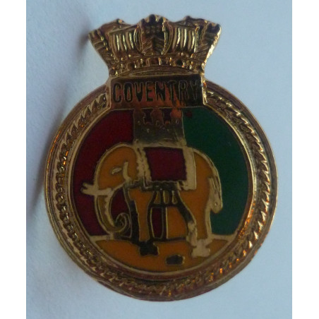 Royal Navy H.M.S Coventry Badge Crest British Ship