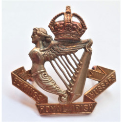 8th King's Royal Irish Hussars Cap Badge