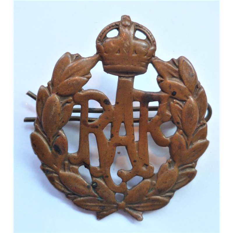 WW2 Royal Air Force Cap Badge RAF Original insignia