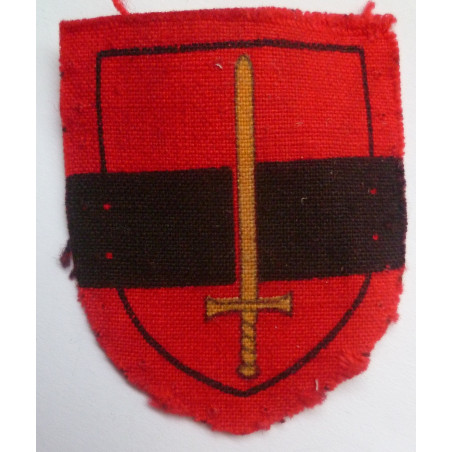 British Territorial Army Troop Printed Cloth Formation sign