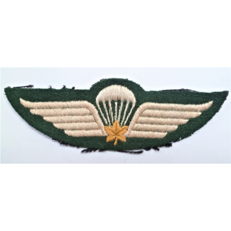 WW2 Canadian Paratrooper Cloth Wing