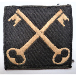 WW2 2nd Infantry Division Cloth Formation Sign British Army