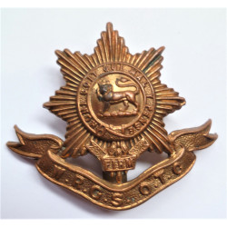 Worcestershire Regiment Grammar School O.T.C. Cap Badge W.R.G.S