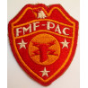 WW2 United States Marine FMF-PAC HQ Cloth Patch Badge