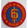 WW2 United States 6th Marine Division Cloth Patch Badge USMC