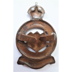 WW1 Northumberland Hussars Officers Bronze Cap Badge