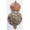 Queen's Own Yorkshire Dragoons Cap Badge WW1