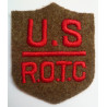 WW2/WW1 United States ROTC Branch insignia Field And Coast Artillery Cloth Patch Badge