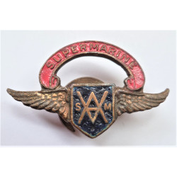 Vickers Armstrong Supermarine Lapel Badge