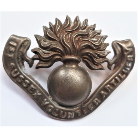 1st Sussex Volunteers Artillery Pouch Badge