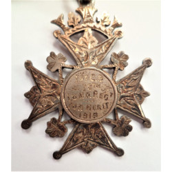 Cadet's Silver Merit Award for 20th London Regiment (Blackheath and Woolwich) 1919