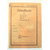WW2 Wehrmacht schiessbuch Shooting Record Book for The RAD