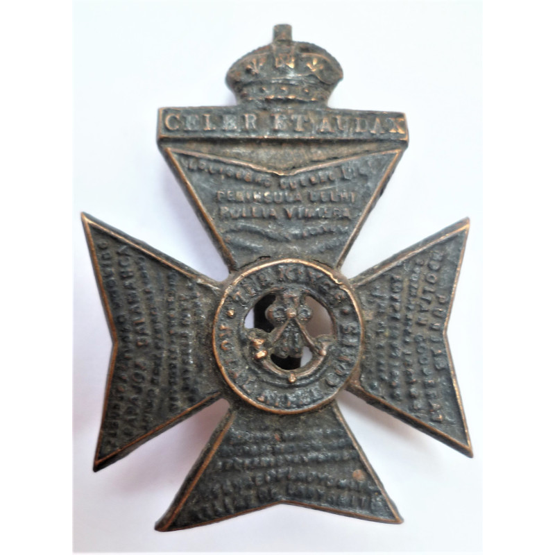 WW1 The King's Royal Rifle Corps Cap Badge