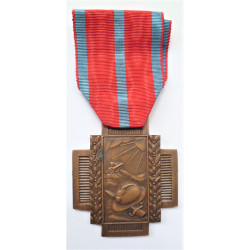 Belgium - WW1 Fire Cross Medal Croix du Feu 1914–1918