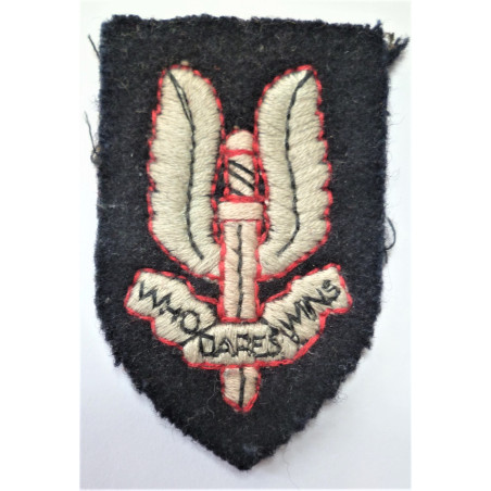 Special Air Service Cloth Beret Badge SAS