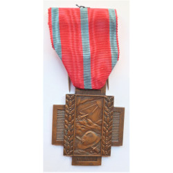 Belgium - WW1 Fire Cross Medal Croix du Feu
