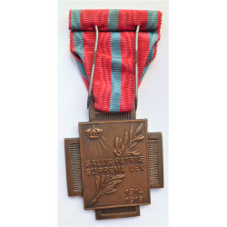 Belgium - Fire Cross Medal Croix du Feu Great War